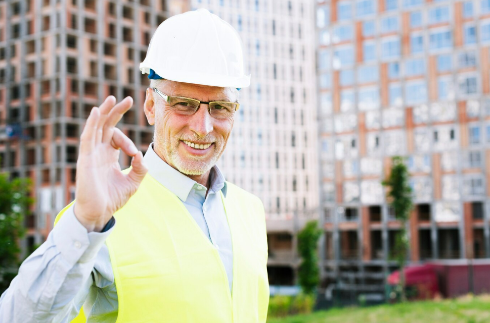 A contractor approved on having a construction company insurance 